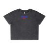 Wo's Stone Wash Heavy Crop Tee Thumbnail