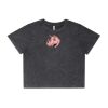 Wo's Stone Wash Heavy Crop Tee Thumbnail