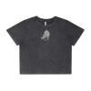 Wo's Stone Wash Heavy Crop Tee Thumbnail