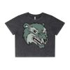 Wo's Stone Wash Heavy Crop Tee Thumbnail