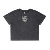 Wo's Stone Wash Heavy Crop Tee Thumbnail