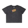 Wo's Stone Wash Heavy Crop Tee Thumbnail