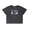Wo's Stone Wash Heavy Crop Tee Thumbnail