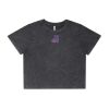 Wo's Stone Wash Heavy Crop Tee Thumbnail