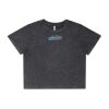 Wo's Stone Wash Heavy Crop Tee Thumbnail