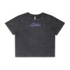Wo's Stone Wash Heavy Crop Tee Thumbnail