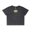 Wo's Stone Wash Heavy Crop Tee Thumbnail