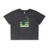 Wo's Stone Wash Heavy Crop Tee Thumbnail
