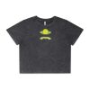Wo's Stone Wash Heavy Crop Tee Thumbnail