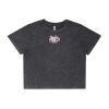 Wo's Stone Wash Heavy Crop Tee Thumbnail