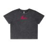 Wo's Stone Wash Heavy Crop Tee Thumbnail