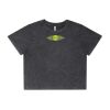 Wo's Stone Wash Heavy Crop Tee Thumbnail