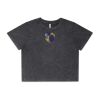 Wo's Stone Wash Heavy Crop Tee Thumbnail