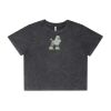 Wo's Stone Wash Heavy Crop Tee Thumbnail