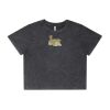 Wo's Stone Wash Heavy Crop Tee Thumbnail