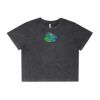 Wo's Stone Wash Heavy Crop Tee Thumbnail