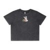Wo's Stone Wash Heavy Crop Tee Thumbnail
