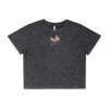 Wo's Stone Wash Heavy Crop Tee Thumbnail