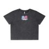 Wo's Stone Wash Heavy Crop Tee Thumbnail