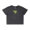Wo's Stone Wash Heavy Crop Tee Thumbnail