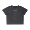Wo's Stone Wash Heavy Crop Tee Thumbnail