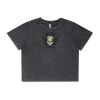 Wo's Stone Wash Heavy Crop Tee Thumbnail