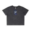 Wo's Stone Wash Heavy Crop Tee Thumbnail