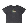 Wo's Stone Wash Heavy Crop Tee Thumbnail