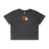 Wo's Stone Wash Heavy Crop Tee Thumbnail