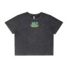 Wo's Stone Wash Heavy Crop Tee Thumbnail