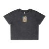 Wo's Stone Wash Heavy Crop Tee Thumbnail