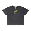 Wo's Stone Wash Heavy Crop Tee Thumbnail