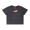 Wo's Stone Wash Heavy Crop Tee Thumbnail