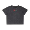 Wo's Stone Wash Heavy Crop Tee Thumbnail