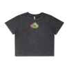 Wo's Stone Wash Heavy Crop Tee Thumbnail