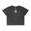 Wo's Stone Wash Heavy Crop Tee Thumbnail