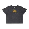 Wo's Stone Wash Heavy Crop Tee Thumbnail