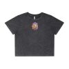 Wo's Stone Wash Heavy Crop Tee Thumbnail