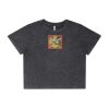 Wo's Stone Wash Heavy Crop Tee Thumbnail