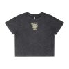 Wo's Stone Wash Heavy Crop Tee Thumbnail