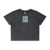Wo's Stone Wash Heavy Crop Tee Thumbnail