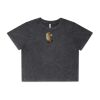 Wo's Stone Wash Heavy Crop Tee Thumbnail