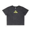 Wo's Stone Wash Heavy Crop Tee Thumbnail