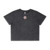 Wo's Stone Wash Heavy Crop Tee Thumbnail