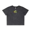 Wo's Stone Wash Heavy Crop Tee Thumbnail