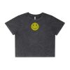 Wo's Stone Wash Heavy Crop Tee Thumbnail