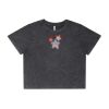 Wo's Stone Wash Heavy Crop Tee Thumbnail