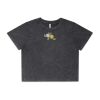 Wo's Stone Wash Heavy Crop Tee Thumbnail