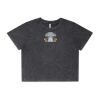 Wo's Stone Wash Heavy Crop Tee Thumbnail