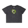 Wo's Stone Wash Heavy Crop Tee Thumbnail